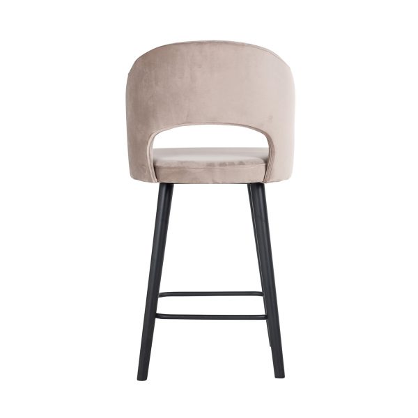 Counterstoel Savoy khaki velvet (Quartz Khaki 903) Richmond Interiors - Afbeelding 3
