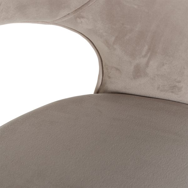 Counterstoel Savoy khaki velvet (Quartz Khaki 903) Richmond Interiors - Afbeelding 7