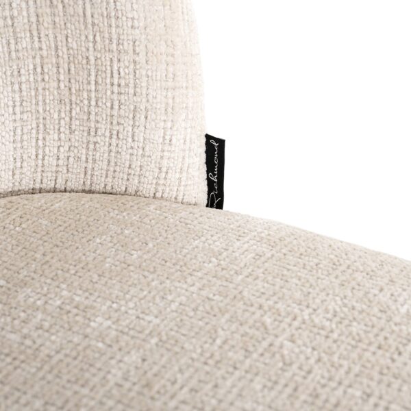 Stoel Elvi beige chenille fire retardant (Niagara 902 beige Chenille) Richmond Interiors - Afbeelding 7