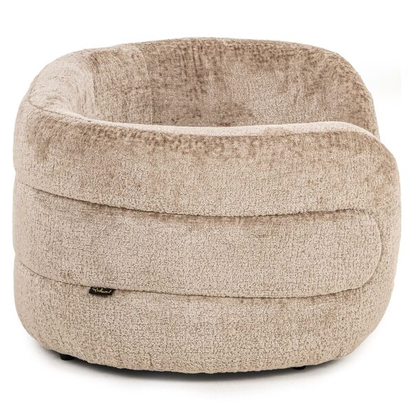 Huisdierenbed Bingo taupe chenille (Bergen 104 taupe chenille) Richmond Interiors - Afbeelding 2