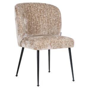 Chair Fallon Shitake Island / zwart (Shitake Island 124) Richmond Interiors