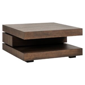 Salontafel Oakura brown 90x90 Richmond Interiors