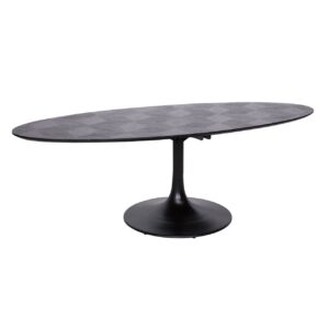 Eettafel Blax black oval 250 Richmond Interiors