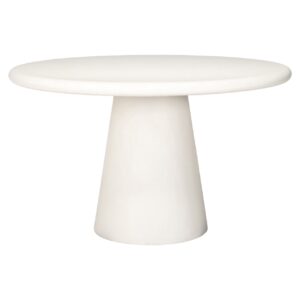 Eettafel Bloomstone white 130Ø Richmond Interiors