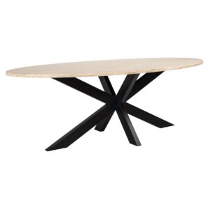 Eettafel Avalon bronze oval 230 Richmond Interiors