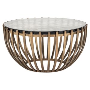 Salontafel Volante gold 84Ø Richmond Interiors
