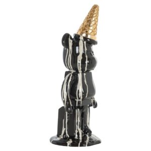 Decoratief object Icebear black Richmond Interiors