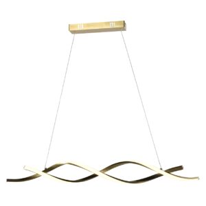 Hanglamp Lorine brushed gold Richmond Interiors