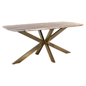 Eettafel Bottega Blush beige danish oval 220 Richmond Interiors
