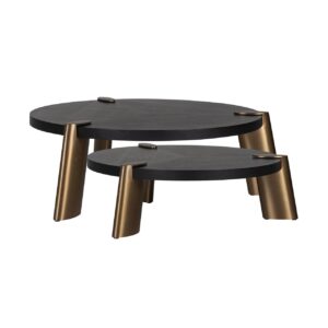 Salontafel Alexander Jones charcoal (Brody) (Set of 2) Richmond Interiors