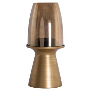 Windlicht Danea brushed gold small Richmond Interiors