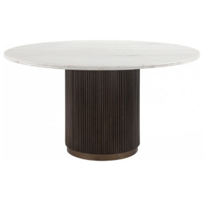 Eettafel Mayfield brown 140Ø Richmond Interiors