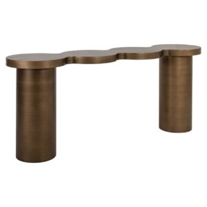Console Bubba brushed gold Richmond Interiors