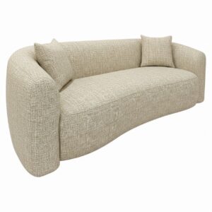 Bank Luxandra sand tweed fire retardant Richmond Interiors