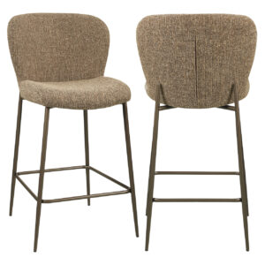 Counterstoel Odarby brown tweed fire retardant Richmond Interiors