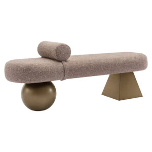 Bank Alexander Jones brown tweed fire retardant (Geneva) Richmond Interiors