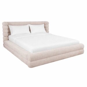 Bed Obidis natural linear 180x210 (mattress size (excl.)) with storage Richmond Interiors