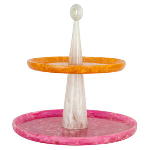 Taartplateau Posy pink/orange Richmond Interiors
