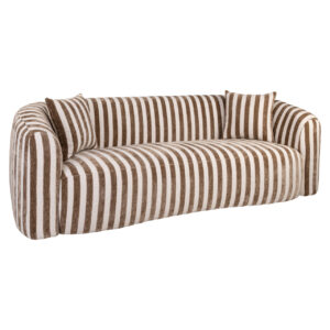 Bank Luxandra stripes sand Richmond Interiors